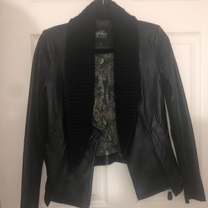 Leather Jacket black